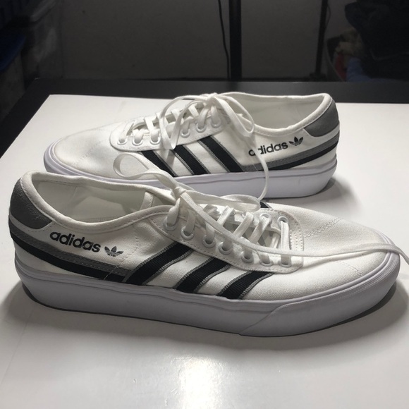 adidas Other - Adidas white and black sneakers size 8.5